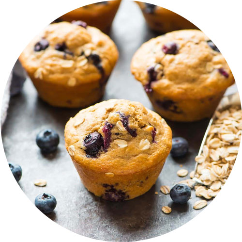 Low-Sugar-Healthy-Blueberry-Muffins